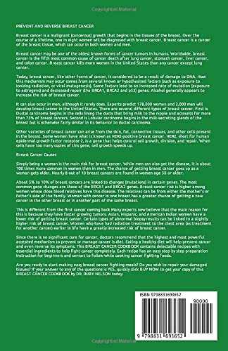 BREAST CANCER COOKBOOK: Guide To preventing, Managing And Fighting Breast Cancer With Delicious Recipes, Meal Plan And Dietary Instructions