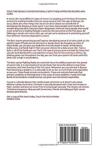 CANCER FIGHTING DIET FOR NEWLY DIAGNOSED: Complete Guide to Treat, Recover and Combat Cancer Disease Including Recipes