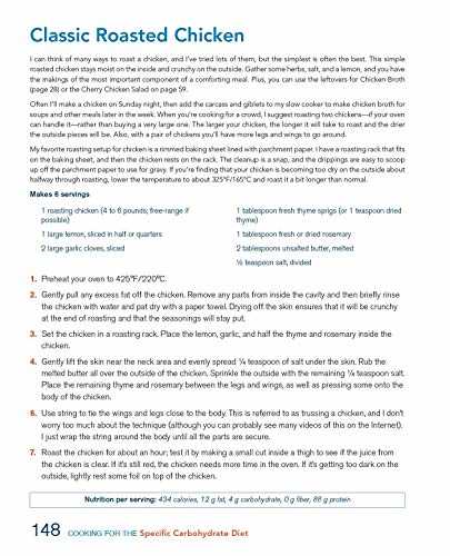 Cooking for the Specific Carbohydrate Diet: Over 125 Easy, Healthy, and Delicious Recipes that are Sugar-Free, Gluten-Free, and Grain-Free