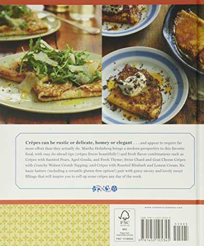 Crepes: 50 Savory and Sweet Recipes (Dessert Cookbook, French Cookbook, Crepe Cookbook)