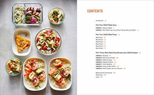 Dash Diet Meal Prep: 100 Healthy Recipes and 6 Weekly Plans