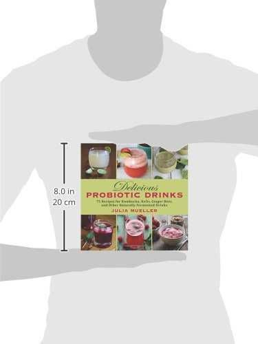 Delicious Probiotic Drinks: 75 Recipes for Kombucha, Kefir, Ginger Beer, and Other Naturally Fermented Drinks