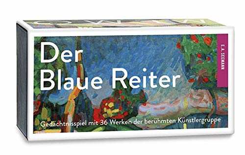 Der Blaue Reiter. Memo: Gedächtnisspiel mit 36 Werken der berühmten Künstlergruppe