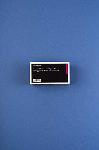 Der Blaue Reiter. Memo: Gedächtnisspiel mit 36 Werken der berühmten Künstlergruppe