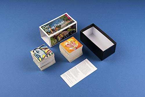 Der Blaue Reiter. Memo: Gedächtnisspiel mit 36 Werken der berühmten Künstlergruppe