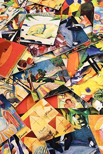 Der Blaue Reiter. Memo: Gedächtnisspiel mit 36 Werken der berühmten Künstlergruppe