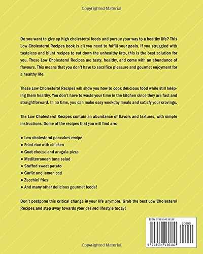 Easy Low Cholesterol Recipes For Busy People: Low Cholesterol Meals That Easily Made On A Hectic Day