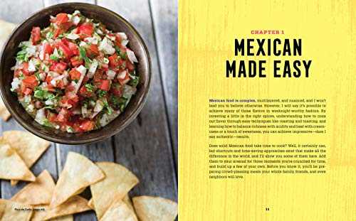 Easy Mexican Food Favorites: A Mexican Cookbook for Taqueria-Style Home Cooking