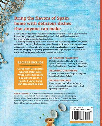 Easy Spanish Cookbook: Recipes to Bring Home the Flavors of Spain