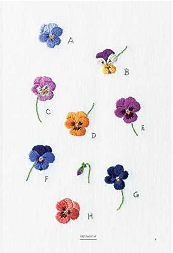 Embroidered Garden Flowers: Botanical Motifs for Needle and Thread