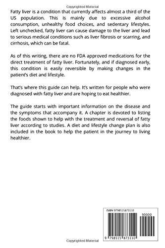 Fatty Liver Solution: A Beginner’s Quick Start Guide on Naturally Managing Fatty Liver Disease Through Nutrition