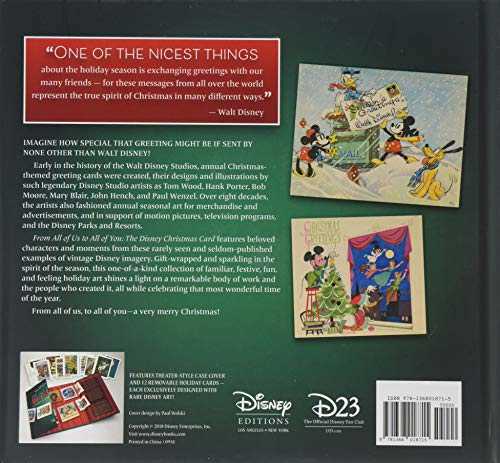 From All of Us to All of You The Disney Christmas Card