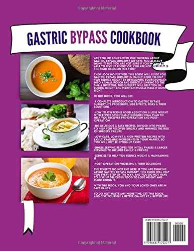 Gastric Bypass Cookbook: Overcome Your Food Addiction & Avoid Regaining Weight After Bypass Surgery with 300 Delicious, Healthy & Easy Recipes. Take Care of Your New Stomach with an 8-Week Meal Plan