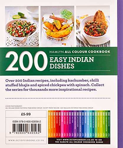 Hamlyn All Colour Cookery: 200 Easy Indian Dishes: Hamlyn All Colour Cookbook