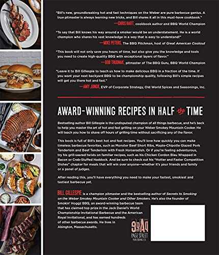 Hot and Fast BBQ on Your Weber Smokey Mountain Cooker: Master the Quickest Method to Smoking Mouthwatering Meats