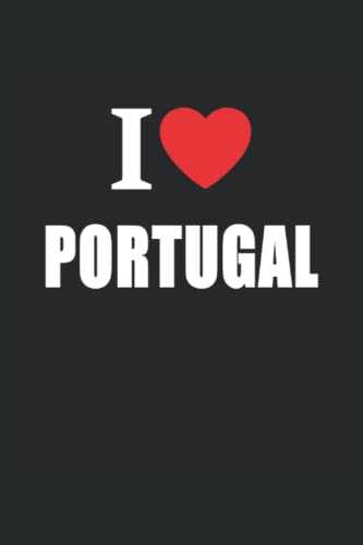 I Love Portugal: Journal Style Composition Notebook