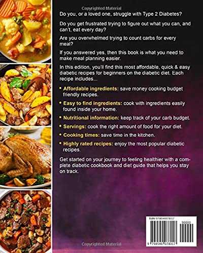 Instant Pot Diabetes Cookbook for Beginners: 120 Quick and Easy Instant Pot Recipes for Type 2 Diabetes | Diabetic Diet Cookbook for The New Diagnosed