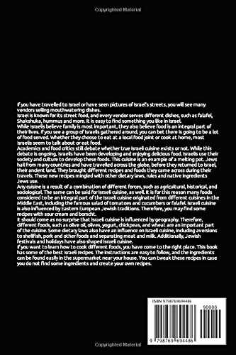 Israeli Cookbook: Mouthwatering, World Class Israeli Recipes for You and Your Family