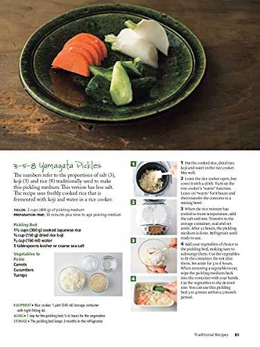 Japanese Pickled Vegetables: 129 Homestyle Recipes for Traditional Brined, Vinegared and Fermented Pickles
