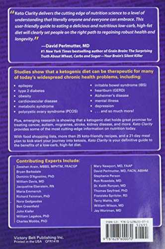 Keto Clarity: Your Definitive Guide to the Benefits of a Low-Carb, High-Fat Diet