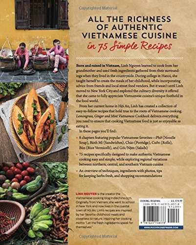 Lemongrass, Ginger and Mint Vietnamese Cookbook: Classic Vietnamese Street Food Made at Home