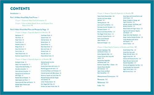 Make-Ahead Baby Food Cookbook: Meal Plans and Recipes for Every Stage