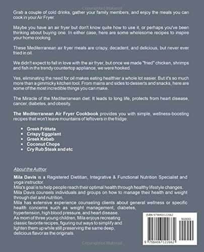 Mediterranean Air Fryer Cookbook: Quick, Healthy and Easy Recipes You Should Make for Dinner Tonight