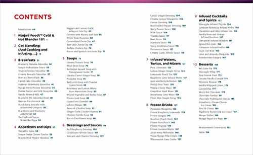 Ninja Foodi Cold & Hot Blender Cookbook for Beginners: 100 Recipes for Smoothies, Soups, Sauces, Infused Cocktails, and More