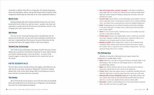 Ninja Foodi Pressure Cooker Complete Keto Cookbook: 75 Recipes for a Healthy, Low-Carb Diet