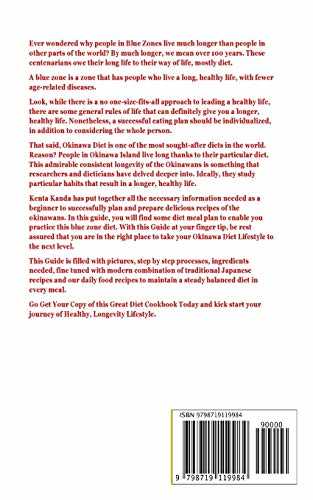 OKINAWA DIET COOKBOOK FOR BEGINNERS: THE-ALL-IN-ONE BEGINNER’S GUIDE TO THE DIET OF ETERNAL YOUTH, INCREASE LONGEVITY AND HEAL YOUR ELECTRIC BODY FOR PERFECT WELLBEING