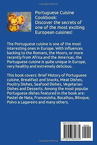 Portuguese Recipes Cookbook: Easy and Tasty Dishes from Portugal