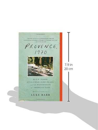 Provence, 1970: M.F.K. Fisher, Julia Child, James Beard, and the Reinvention of American Taste