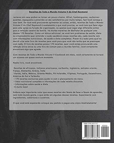 Receitas de Todo o Mundo: Volume V do Chef Raymond