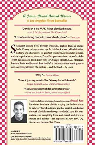 Save the Deli: In Search of Perfect Pastrami, Crusty Rye, and the Heart of Jewish Delicatessen