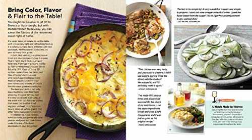 Taste of Home Mediterranean Made Easy: 321 Light & Lively Dishes That Bring Color, Flavor and Flair to Your Table