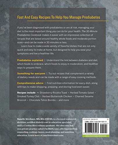 The 30-Minute Prediabetes Cookbook: 100 Easy Recipes to Improve and Manage Your Health Through Diet