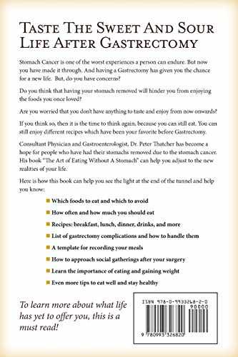 The Art of Eating Without a Stomach: How to Thrive After Gastrectomy for Stomach Cancer