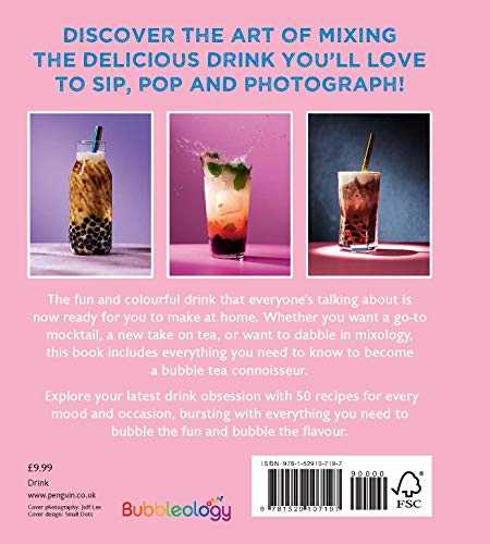 The Bubble Tea Book: 50 Fun and Delicious Recipes for Love at First Sip!