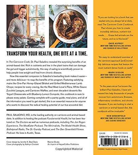 The Carnivore Code Cookbook: Reclaim Your Health, Strength, and Vitality With 100+ Delicious Recipes