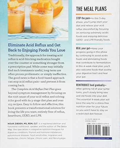 The Complete Acid Reflux Diet Plan: Easy Meal Plans and Recipes to Heal Gerd and LPR