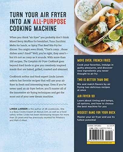 The Complete Air Fryer Cookbook: Amazingly Easy Recipes to Fry, Bake, Grill, and Roast with Your Air Fryer