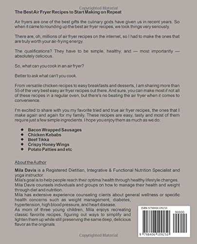 The Complete Air Fryer Cookbook: Quick, Easy and Healthy Recipes for a Twist on Your Weeknight Meals