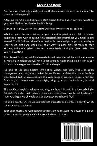 The Complete Plant Based Cookbook for Beginners and Dummies: 101 Healthy Delicious Whole Food Plant-Based Diet Recipes to Cook Quick & Easy Meals