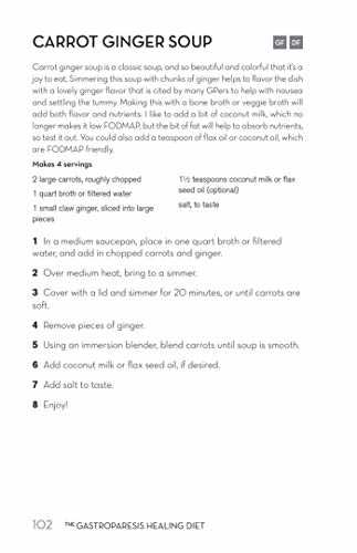 The Gastroparesis Healing Diet: A Guided Program for Promoting Gastric Relief, Reducing Symptoms and Feeling Great