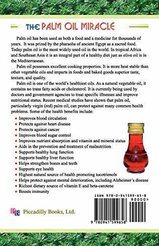 The Palm Oil Miracle