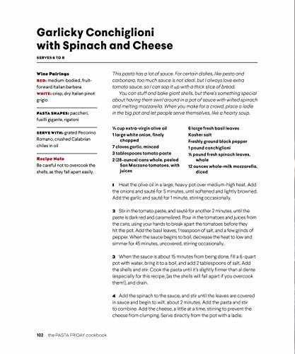 The Pasta Friday Cookbook: Over 70 Recipes and Tips to Help You Start A Weekly Pasta Tradition That Will Change Your Life