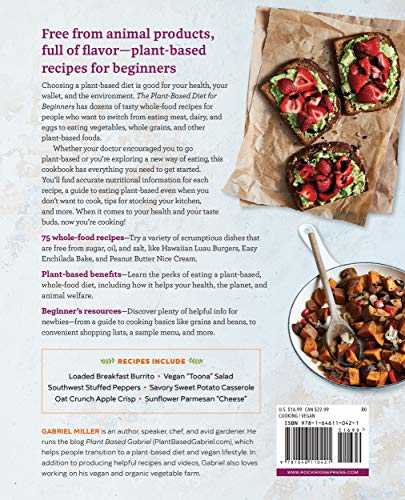 The Plant-Based Diet for Beginners: 75 Delicious, Healthy Whole-Food Recipes