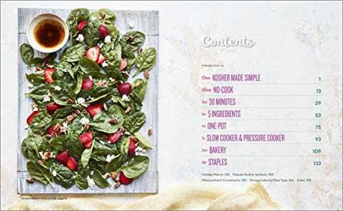 The Simply Kosher Cookbook: 100+ Recipes for Quick Weeknight Meals and Easy Holiday Favorites