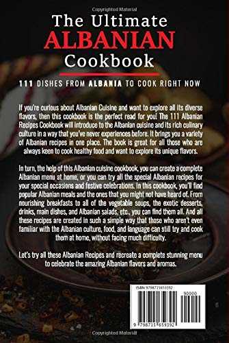 The Ultimate Albanian Cookbook: 111 Dishes From Albania To Cook Right Now