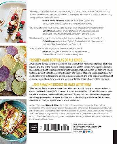 The Ultimate Tortilla Press Cookbook: 125 Recipes for All Kinds of Make-your-own Tortillas-and for Burritos, Enchiladas, Tacos, and More